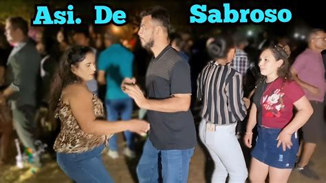 Asi De Sabroso Lo Goza La Gente Bailando Cumbia Campirana Con Sabor