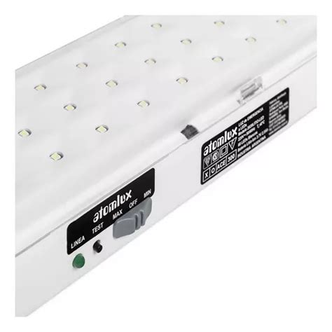 Luz De Emergencia Atomlux 2020litio led Con Batería Recargable 220v