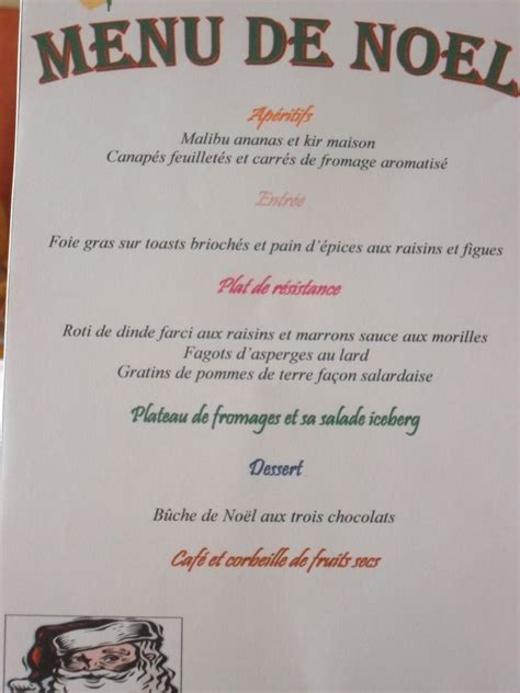 Menu Reveillon Noel Facile Et Pas Cher Prime De Noel