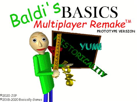 Baldi's Basics MPR Prototype Now Available! - Baldi's Basics ...