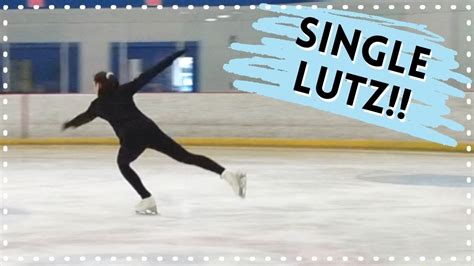 How To Do A Single Lutz Tips For Beginners Figure Skating Tutorial