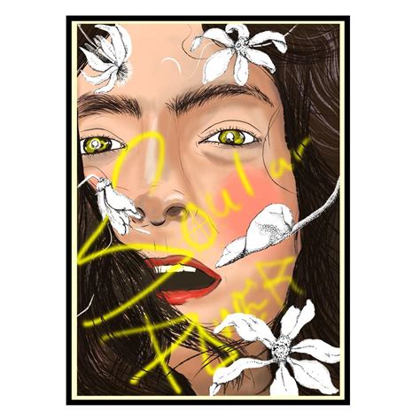 Fan art. Its "Soul-ar Power" because the album touch my soul. Heeeee : r/lorde