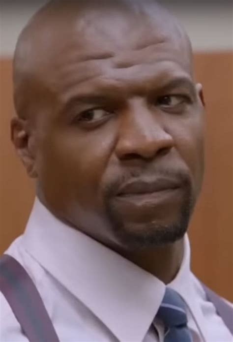 Terry Crews Gives A Serious Stare Brooklyn Nine Nine Tv Fanatic