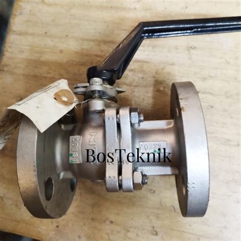 Jual Ball Valve Kitz Ss Inch Flange Jis K Jakarta Barat