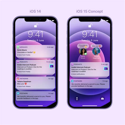 Ios 15 Lock Screen Concept Rios