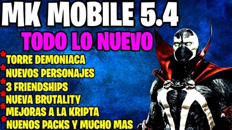 Parche De La Actualizaci N Mortal Kombat Mobile Youtube