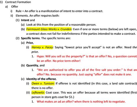 How To Write A Law School OutlineAn In Depth Guide