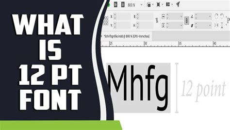 What Is 12 Pt Font Font Size Demystified