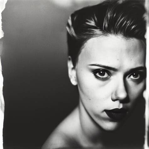 Lexica Photo Of Scarlett Johansson By Diane Arbus Black And White