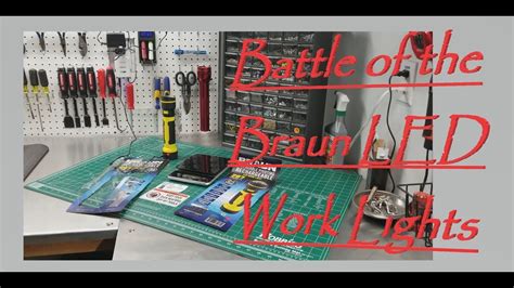 A New Braun Led Work Light Battle Of The Harbor Freight Braun Lights