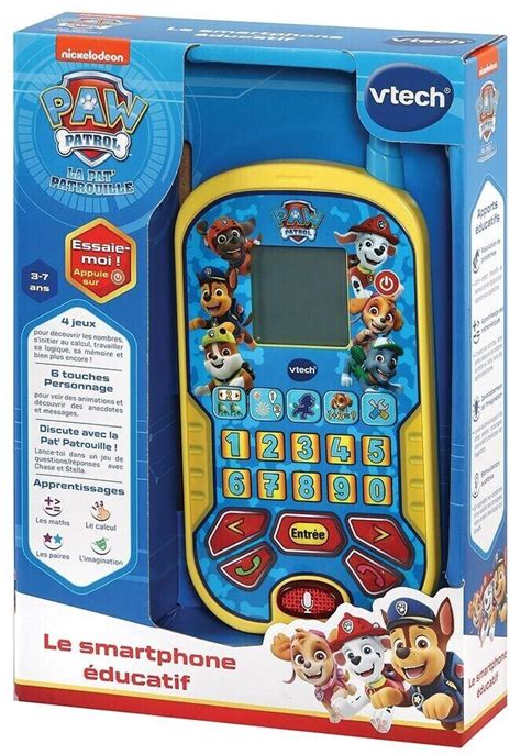 Vtech Pat Patrouille Le smartphone éducatif en solde à partir de 16