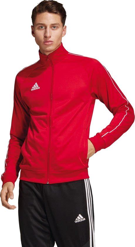 Adidas Core18 Trainingspak Heren Trainingspak Maat M Mannen Rood