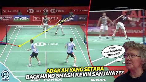 BEST BADMINTON BACKHAND Adakah Yang Setara Balerina Smash Kevin