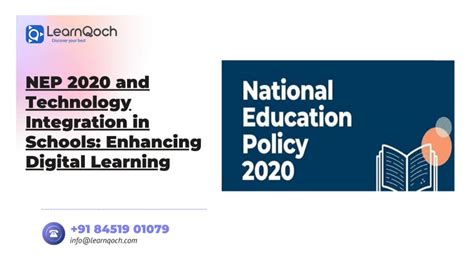 NEP 2020 and Technology Integration in Schools: Enhancing Digital ... 
