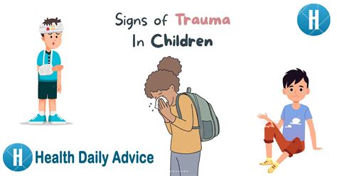 Signs Of Trauma In Children Health Daily Advice