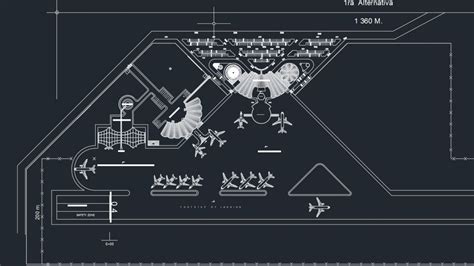 Airport Layout Plan Autocad Free Drawing