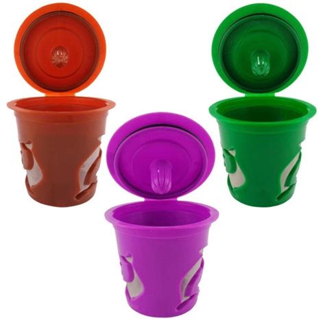 Refillable Reusable K Cup Coffee Capsules Pod Filters For Keurig 20