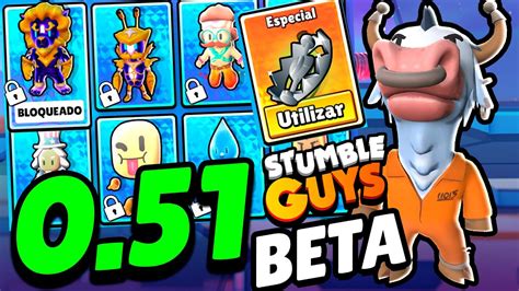 STUMBLE GUYS 0 51 BETA NUEVAS SKINS MITICAS TODAS LAS NOVEDADES DE LA