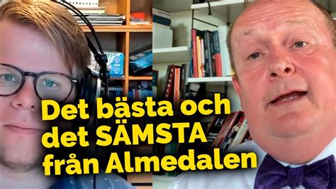 Dick Erixon Det bästa och det sämsta från partiledarna i Almedalen