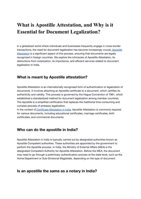 Ppt What Is Apostille Attestation And Why Is It Essential For