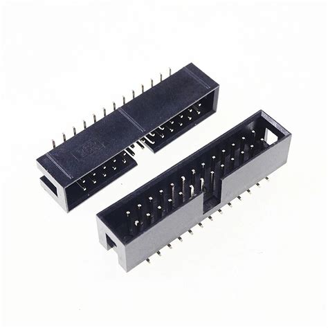 Idc Connector 10Pcs 2 54mm 2x4 Pin 8 Pin SMT SMD Male Shrouded Box