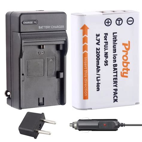 Probty NP 95 NP 95 Battery Charger Kit For Fujifilm X30 X100 X100S