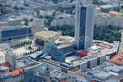 Luftaufnahme Leipzig Universitäts Baustelle in Leipzig