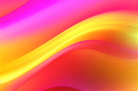 Premium AI Image | Pink and yellow background in neon light texture ...