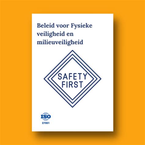 ISO 27001 Beleid Voor Fysieke Veiligheid En Milieuveiligheid NL