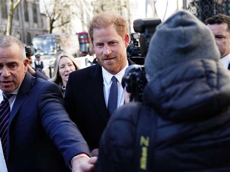 Prince Harry appears at a U.K. high court for a privacy lawsuit against ...