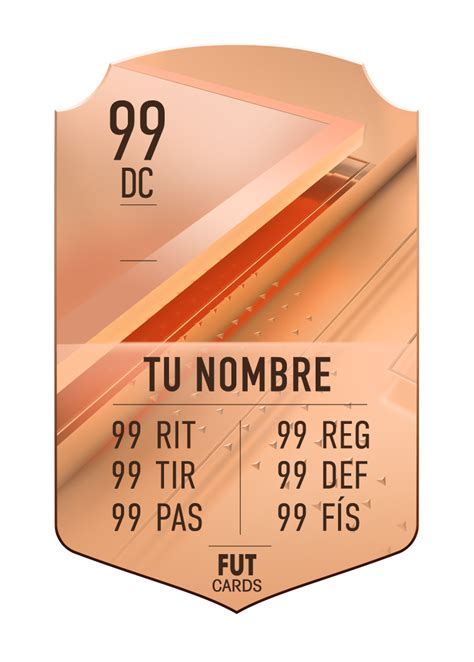 Creador De Cartas FIFA Crea Tu Carta FIFA FutCards