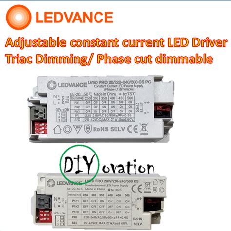 Ledvance Lved Pro Constant Current Led Driver Adjustable Phase Cut