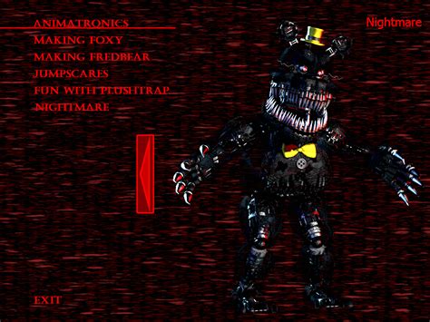 FnaF4 Nightmare By Kana The Drifter On DeviantArt