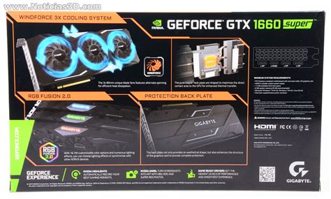 Gigabyte Gtx 1660 Super Gaming Oc 6g