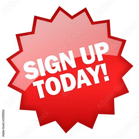 "Sign up today button" Stock photo and royalty-free images on Fotolia ...