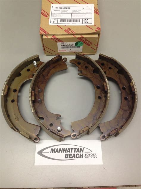 1992 2004 CAMRY Rear Brake Shoes NEW Genuine Toyota OEM 04495 33010 EBay