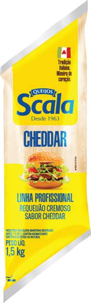 Scala Requeij O Cremoso Sabor Cheddar A Partir De R