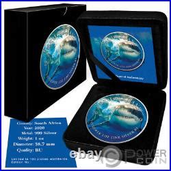 White Shark Ocean Giants Krugerrand Oz Silver Coin Rand South