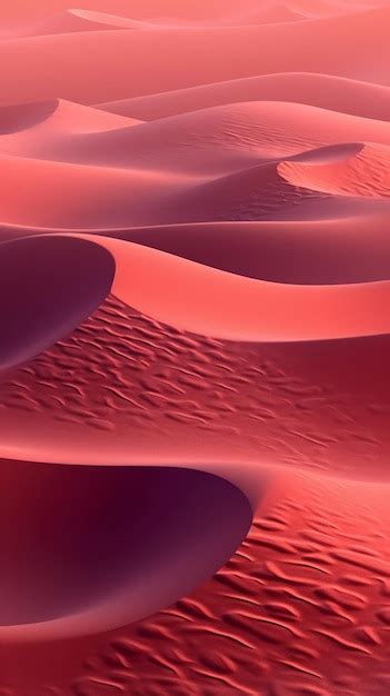 Premium Ai Image A Red Desert Wallpaper That Saysdeserton It