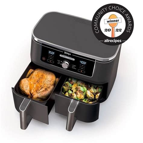 Friteuse à air Ninja Dual Foodi 7 6 litres pour cuisiner