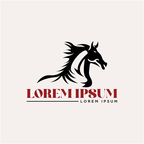 Horse Logo Design 7554021 Vector Art At Vecteezy