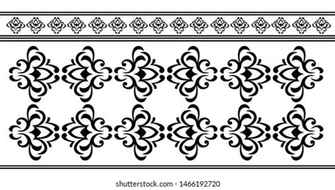 Saree Border Design Concept Indian Traditional Stock Vector (Royalty Free) 1466192720 | Shutterstock