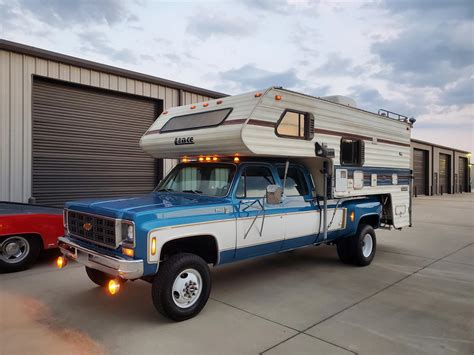 1977 Chevy K30 Silverado w/ Camper – TEXAS TRUCKS & CLASSICS