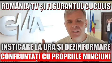 Cna Confruntarea Cu Rom Nia Tv N Ce Hal A Denigrat Avocatul Cu