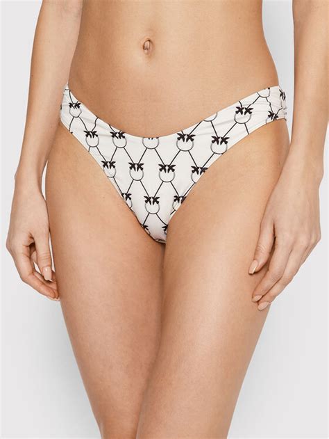 Pinko Dół od bikini Baicoli 20221 BLK01 1G17FF Y7YA Beżowy Modivo pl