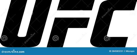 UFC Ultimate Fighting Championship Text Logo Symbol for T Shirt Design ...