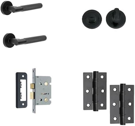 buy ironmongery solutions bathroom pack  door handlebathroom locks