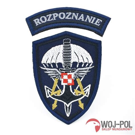 Naszywka Rozpoznanie wyjściowy Woj Pol