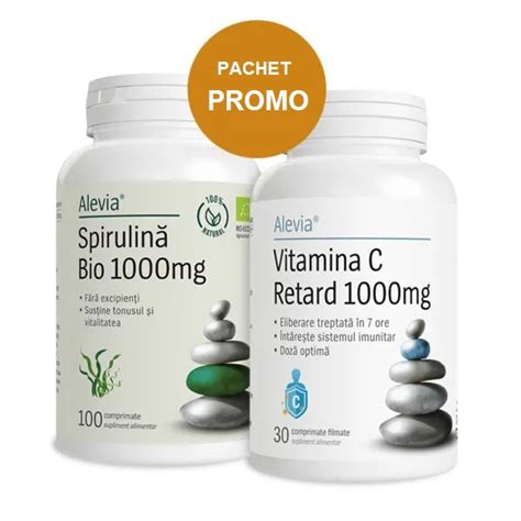 Spirulina Bio 1000 Mg Vitamina C Retard 1000 Mg 100 3 Bebe Tei