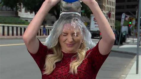 Katie Takes Ice Bucket Challenge To Mark Fundraiser S Anniversary